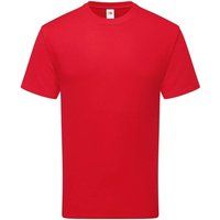 Fruit of the Loom - T-Shirt für Herren/Damen Unisex (Rot)