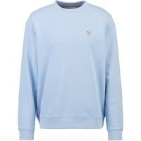 Klassisches Sweatshirt mit Rundhalsausschnitt und Baumwollmischung
