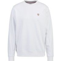 Klassisches Sweatshirt mit Rundhalsausschnitt und Baumwollmischung