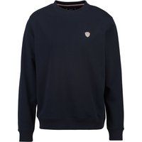 Klassisches Sweatshirt mit Rundhalsausschnitt und Baumwollmischung