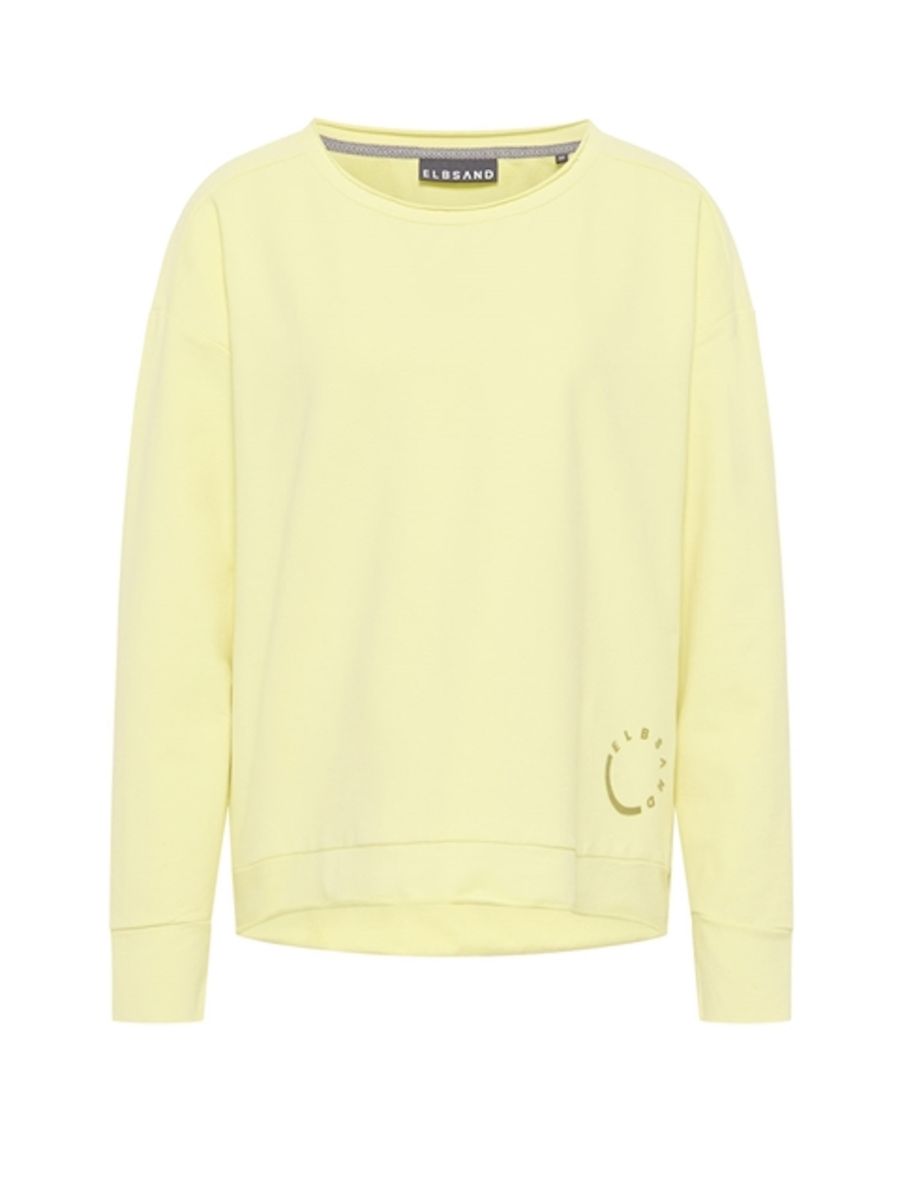 Lässiges Sweatshirt mit Rundhalsausschnitt