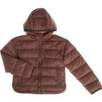 Gesteppte leichte Pufferjacke mit Kapuze für Mädchen