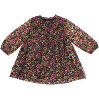 Langärmliges Kleid mit Blumenmuster