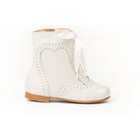 Leder Schnürstiefelette
