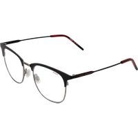Browline-Brille mit Metallrahmen
