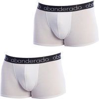 Herren-Boxershorts aus Baumwollmischgewebe, 2er-Pack