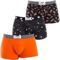 Herren-Mode-Boxershorts im Dreierpack