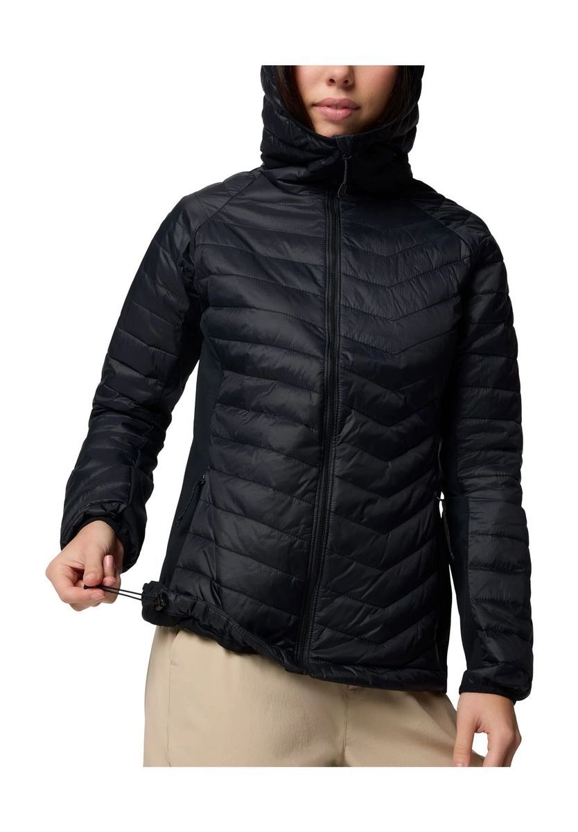 Gesteppte Wattierte Jacke mit Kapuze