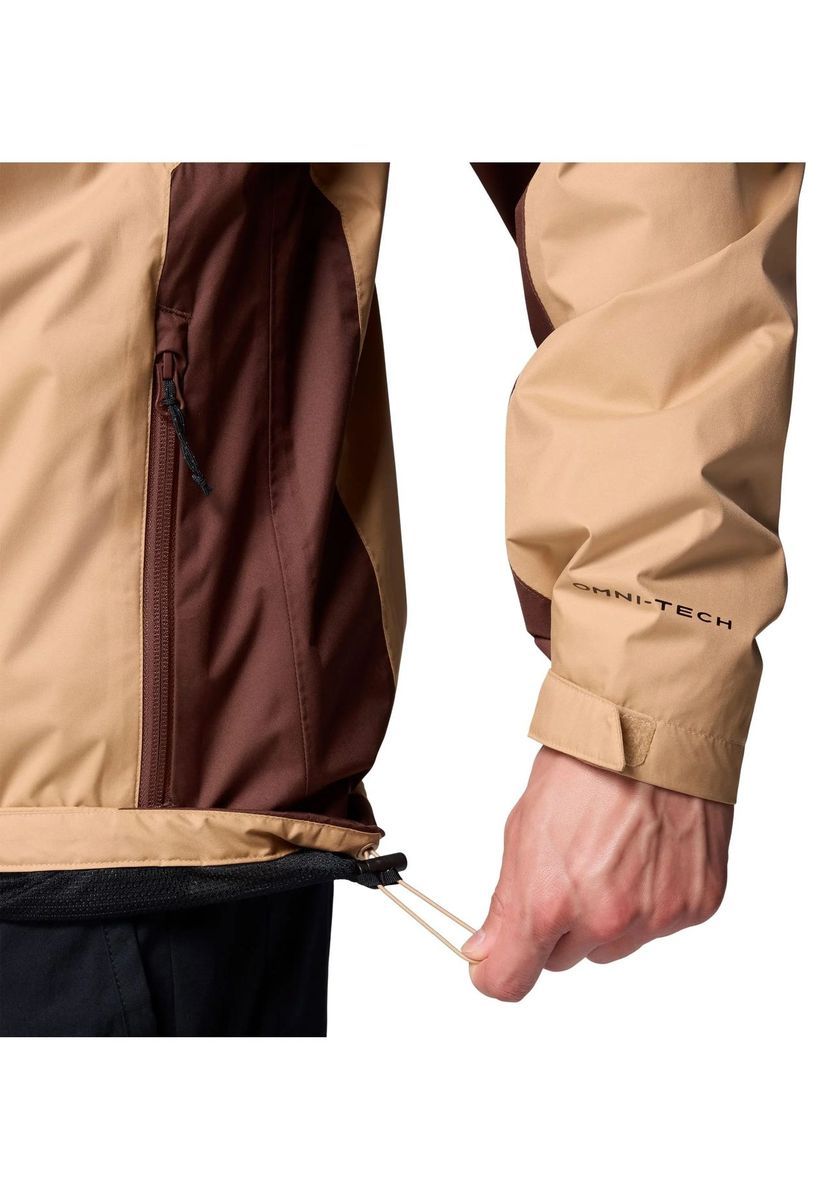 Wasserdichte Regenjacke mit Kapuze für Herren