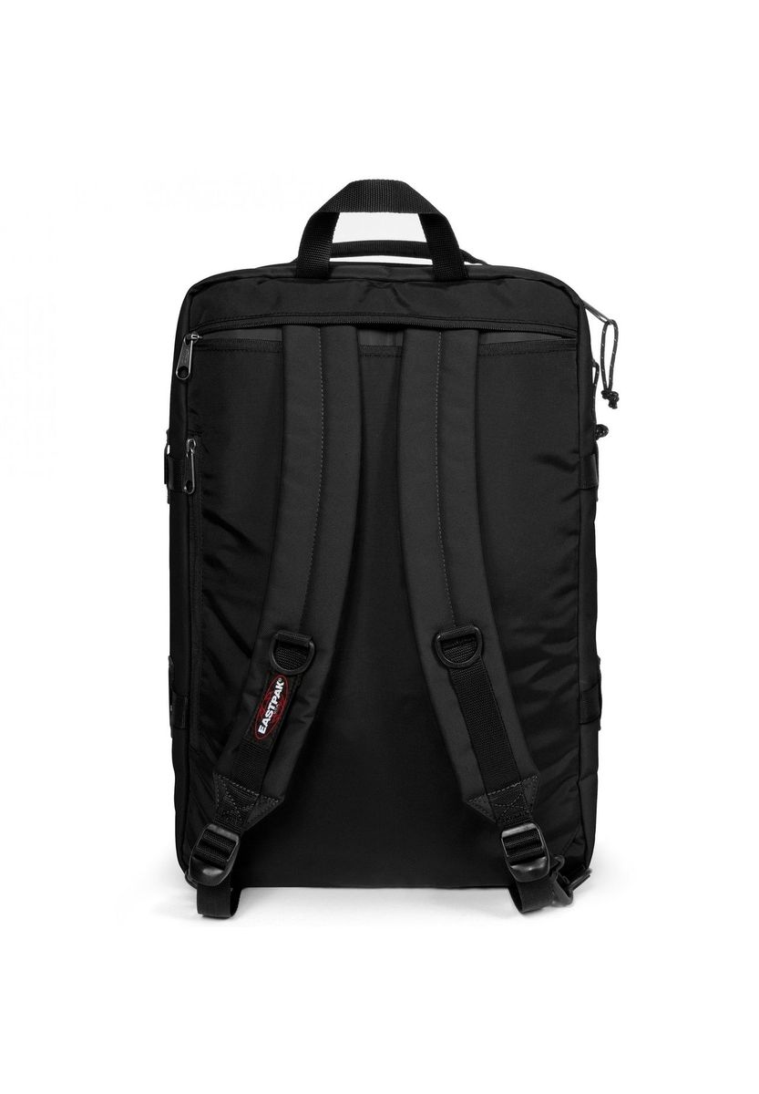 Vielseitiger, schwarzer, wandelbarer Reiserucksack