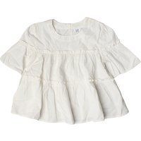 Gereihtes Rüschen Kurzarm Mädchen Top