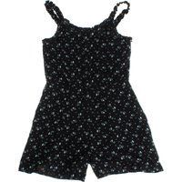 Ärmelloser Mädchen-Jumpsuit mit Blumendruck
