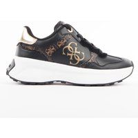 Schwarze Vibo Sneaker mit klobiger Sohle