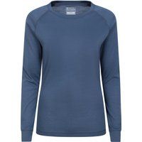 Mountain Warehouse - "Talus" Oberteil für Damen Langärmlig (Dunkelgrau)