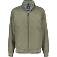 Gesteppte Bomberjacke mit Rippstrickbesatz