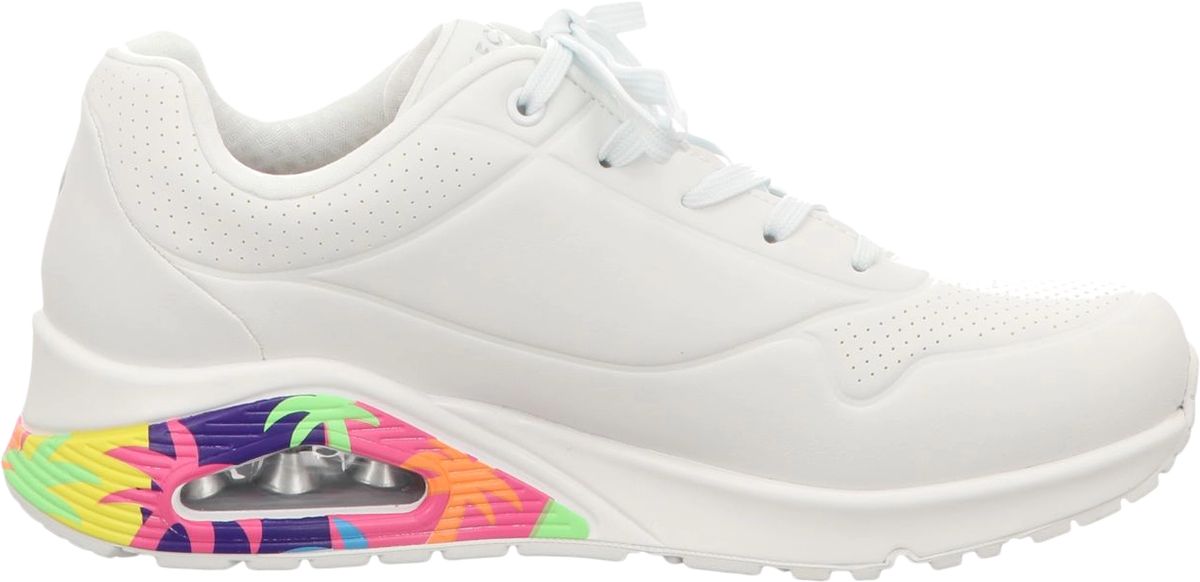 Weißer Mode-Sneaker mit Hollywood-Print