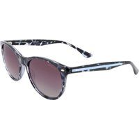 Runde polarisierte Sonnenbrille in Schildpatt