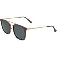 Quadratische Doppelbrücken-Sonnenbrille