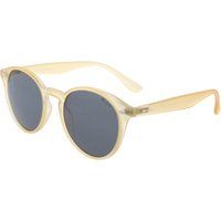 Runde Sonnenbrille mit blauen Gläsern