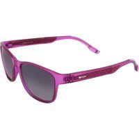 Lila polarisierte Sonnenbrille mit quadratischem Rahmen