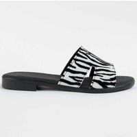 Zebradruck Pantolette