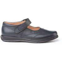 Schul-Ballerina-Schuhe aus Leder