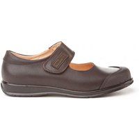 Schul-Ballerina-Schuhe aus Leder