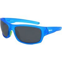 Sportliche rechteckige Herren Sonnenbrille, blau