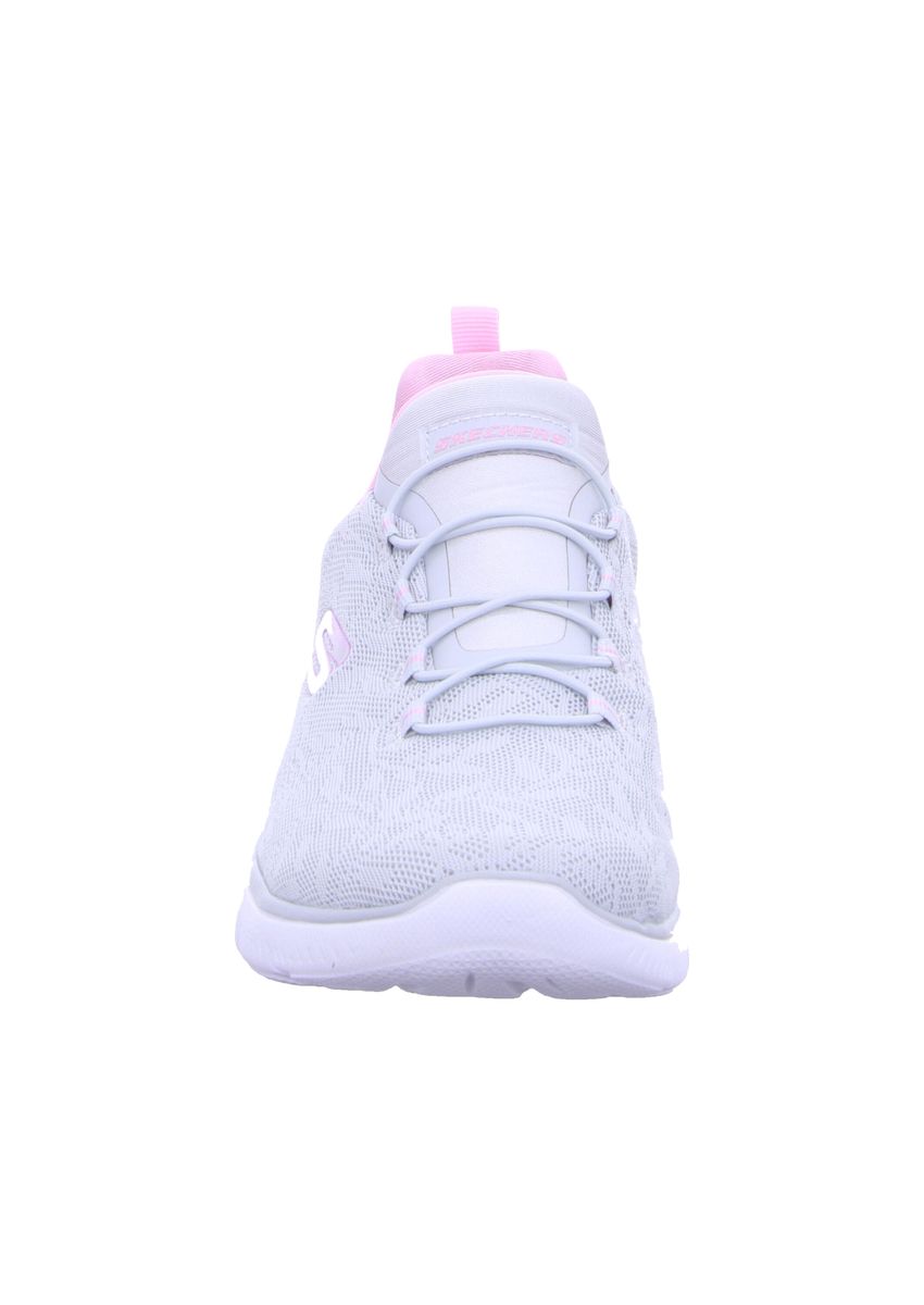 Damen Grau & Rosa Slip-On Sneaker