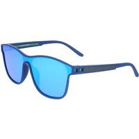 Quadratische Unisex-Sonnenbrille im Maskenstil