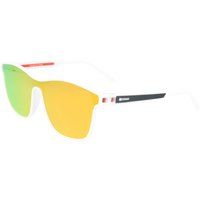 Quadratische Unisex-Sonnenbrille im Maskenstil