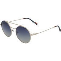 Runde polarisierte Sonnenbrille mit Metallrahmen