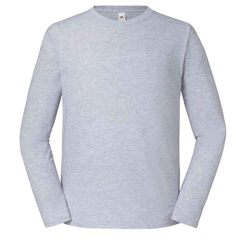 Unisex Langarmshirt Heather Grey