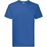 Unisex Königblaues T-Shirt mit Rundhalsausschnitt