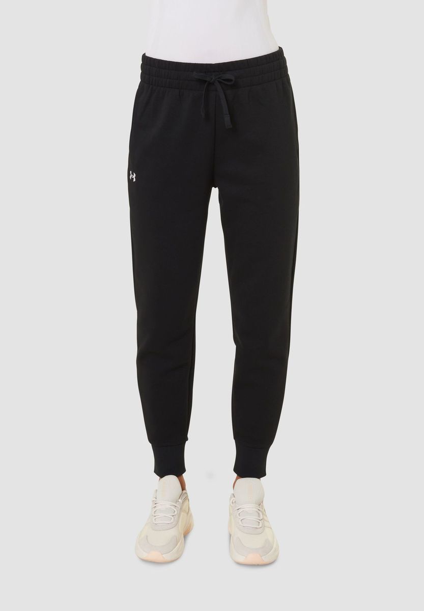 Lässige Fleece-Jogginghose mit Kordelzug