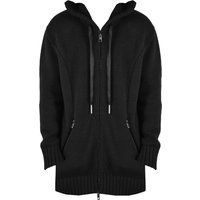 Herren Strickjacke mit Reißverschluss und Kapuze