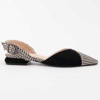 Elegante Slingback-Ballerinas mit spitzer Zehenpartie