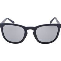 Matte marineblaue Sonnenbrille mit quadratischem Rahmen