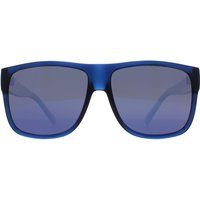 Rechteckige Flat Top Sonnenbrille