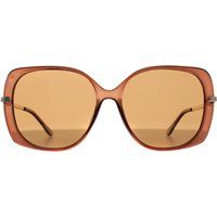 Übergroße quadratische Vintage Sonnenbrille