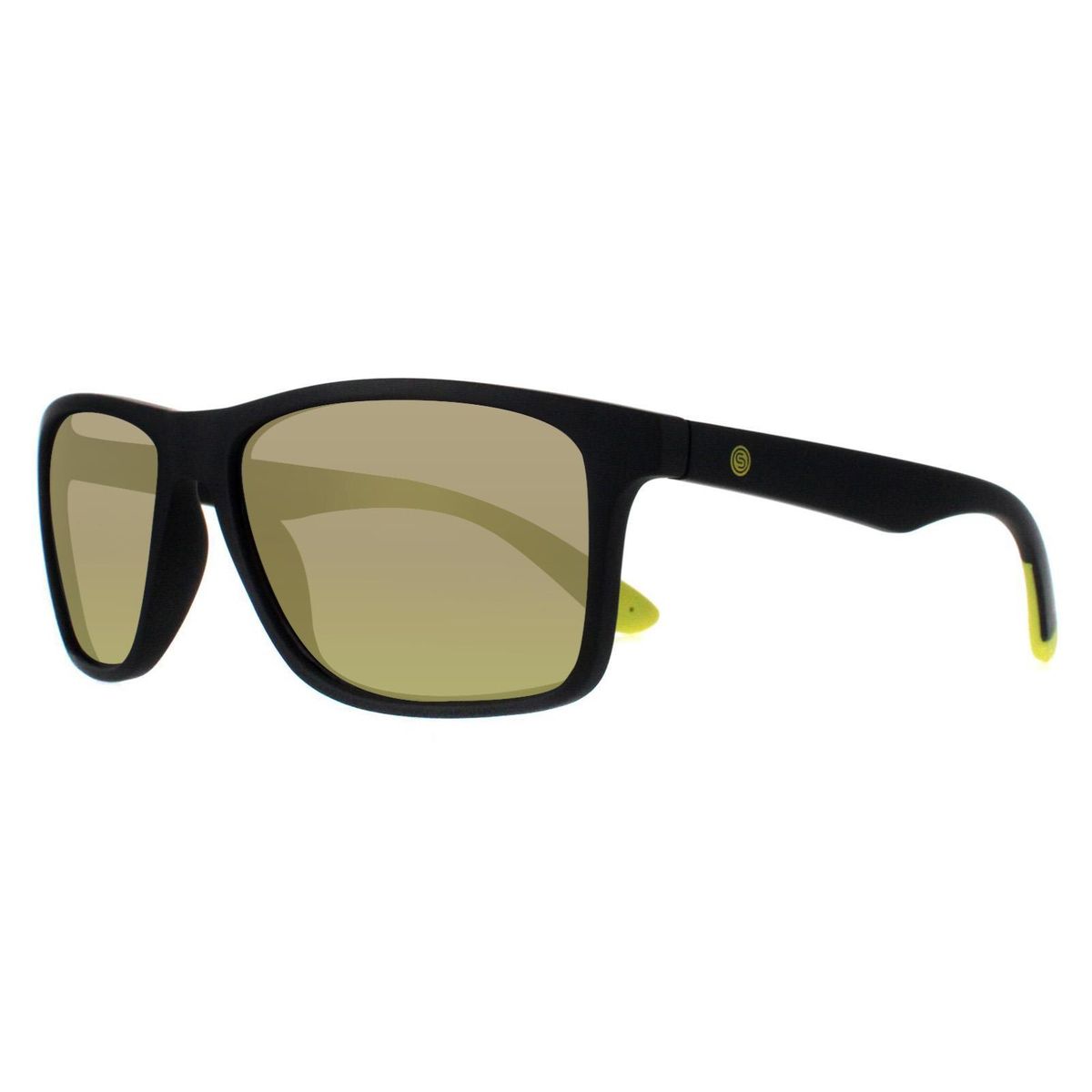 Matte rechteckige Lifestyle Sonnenbrille