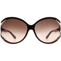 Übergroße Butterfly-Sonnenbrille mit Farbverlaufsglas