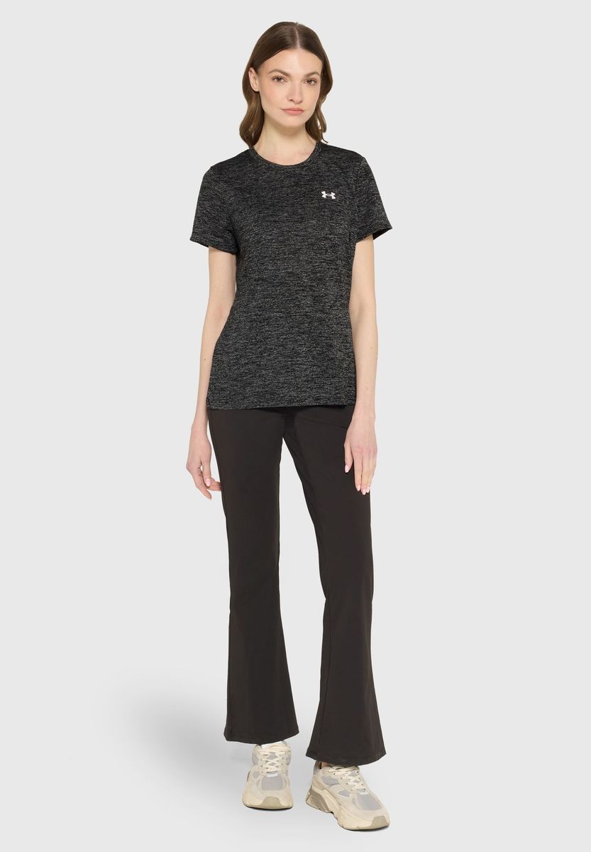 Heathered Kurzarm Funktionsshirt