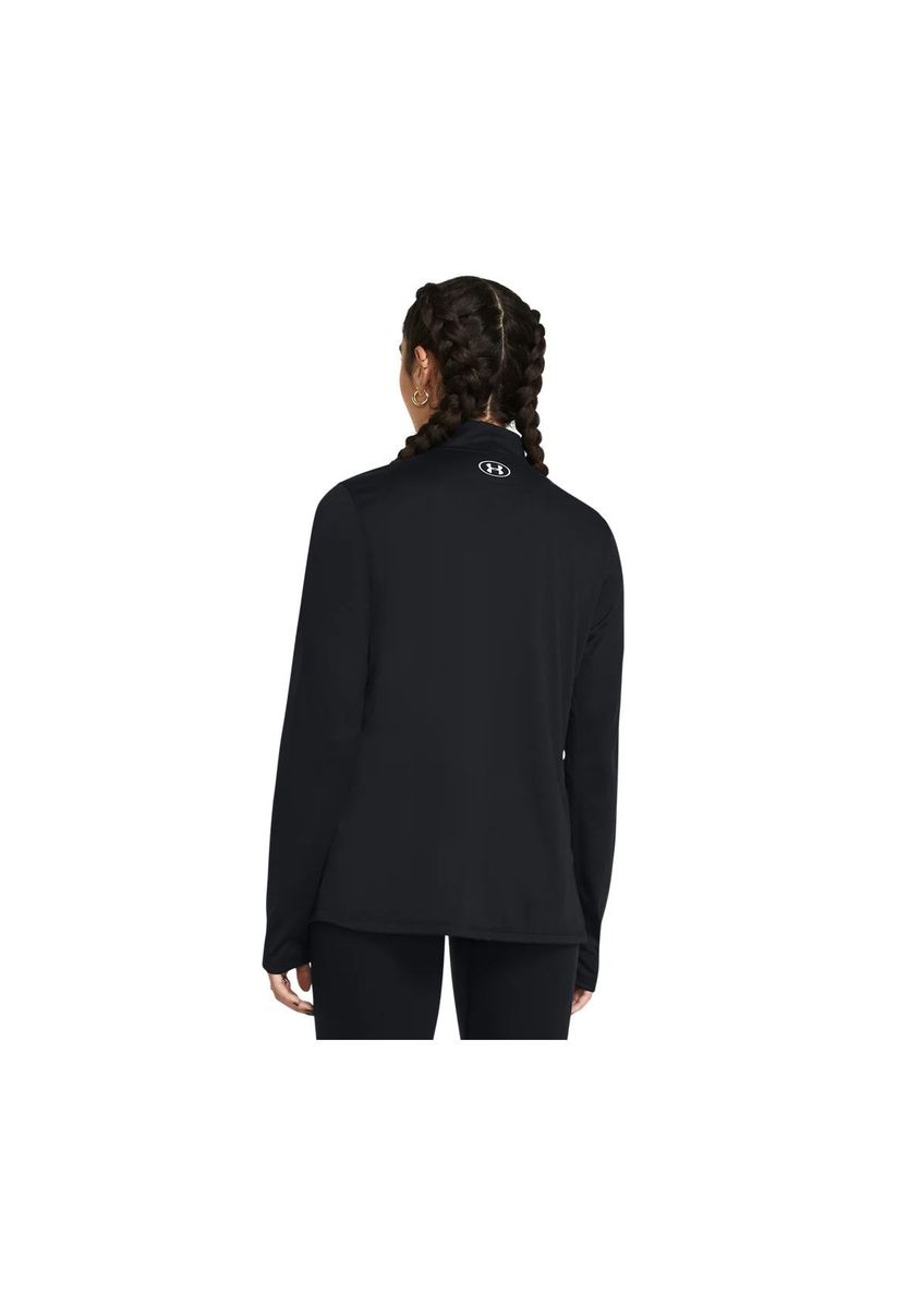 Damen Langarmshirt mit halbem Reißverschluss