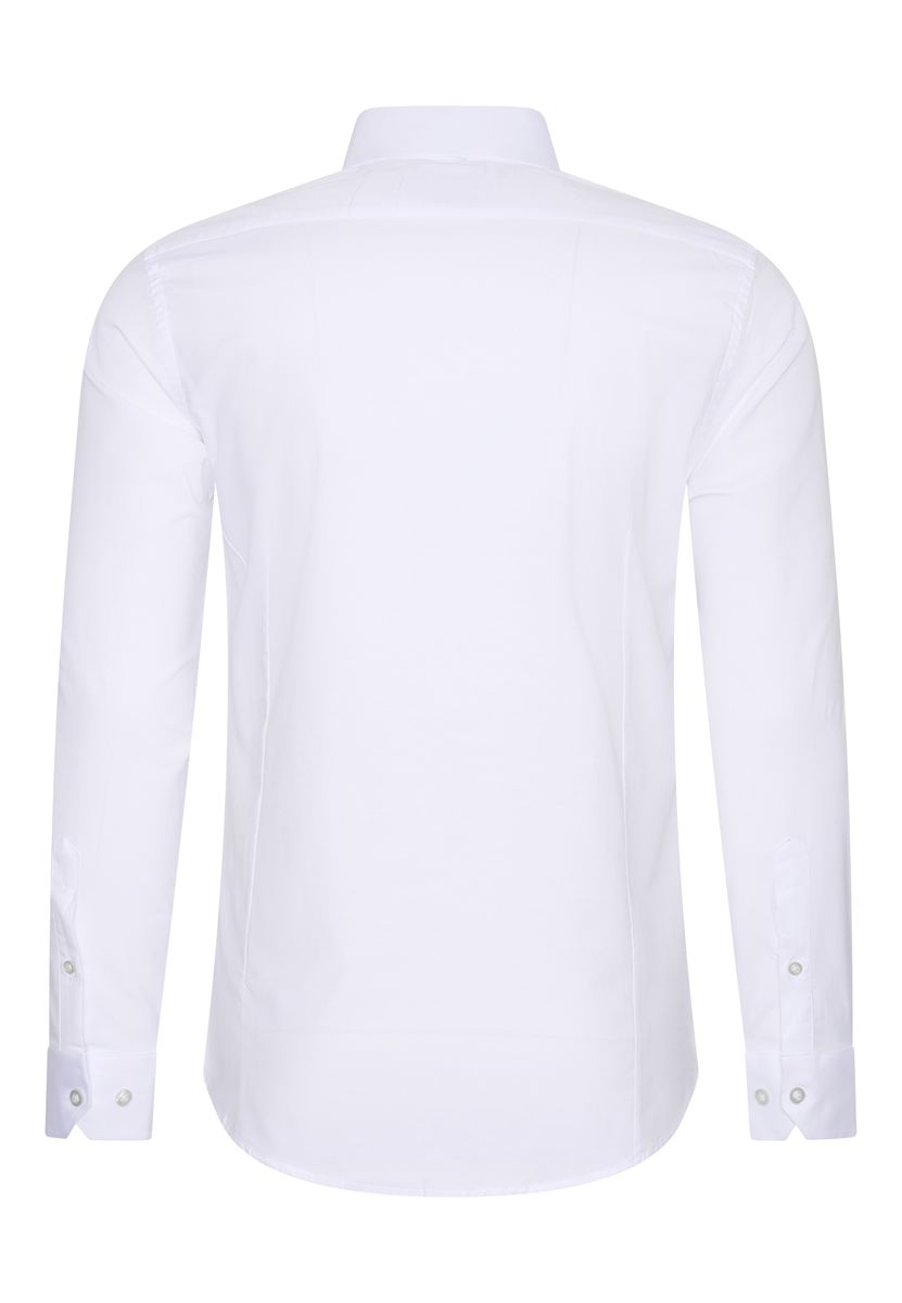 Slim-Fit-Hemd mit Kontrastdetails