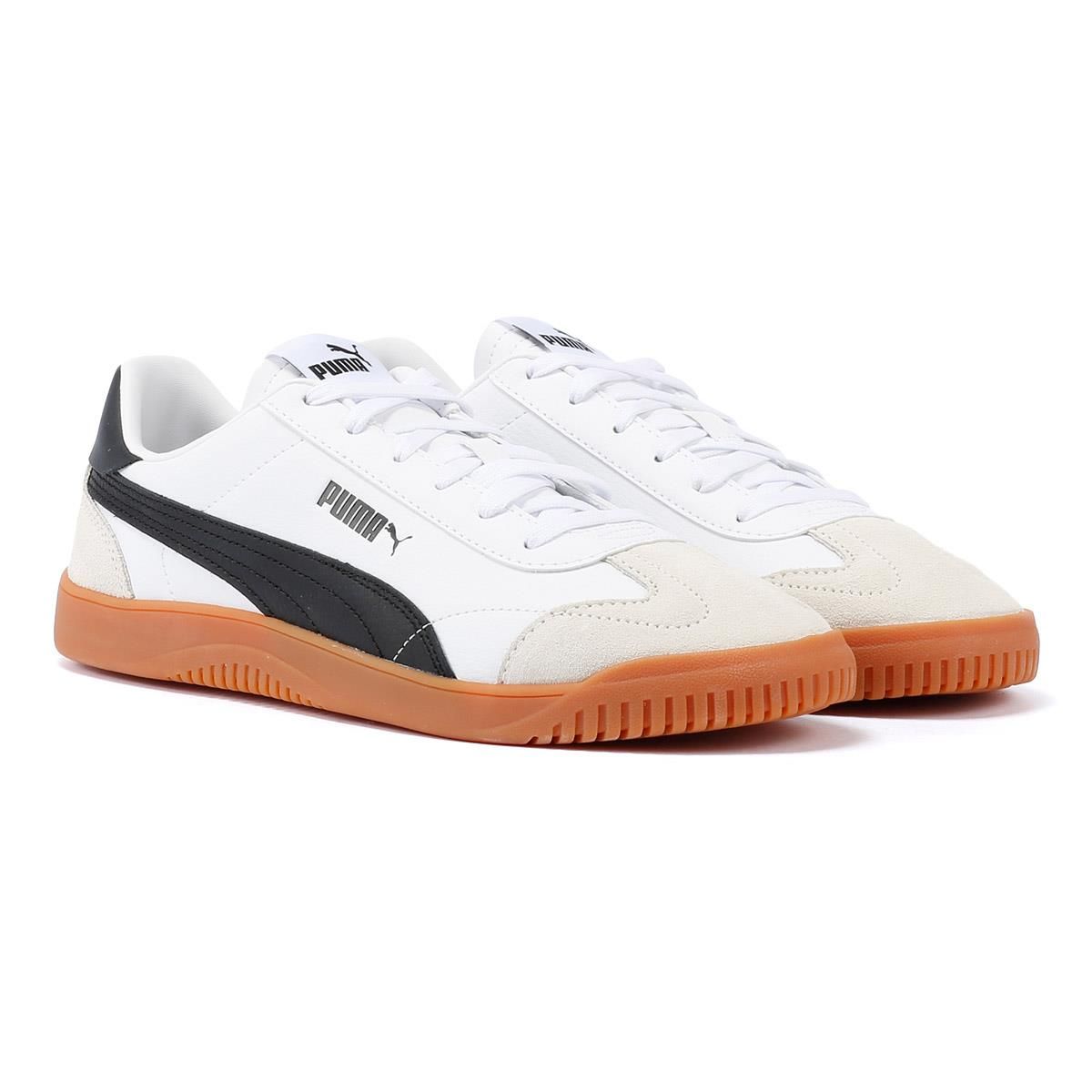 Retro-inspirierte Leder-Sneakers