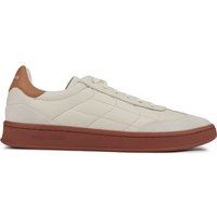 Gesteppter Leder-Sneaker