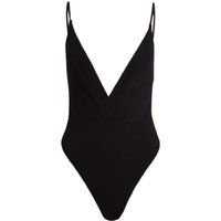 Eleganter Body mit tiefem V-Ausschnitt