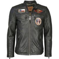 Top Gun Inspirierte Lederjacke