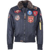Top Gun Bomberjacke im Militärstil
